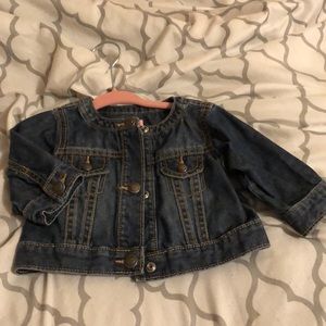 Baby girl jean jacket
